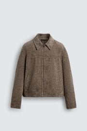 Textured Jacquard Jacket at Zara