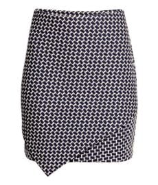 Textured Jersey Skirt in Patterned at H&M