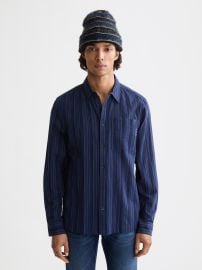 Textured Stripe Shirt Scotch amp Soda at Scotch & Soda