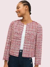 Textured Tweed Jacket by Kate Spade at Kate Spade