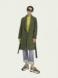 Textured Wool-Blend Wrap Coat by Scotch  Soda at Scotch and Soda