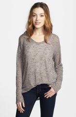 Textured sweater by Allen Allen at Nordstrom