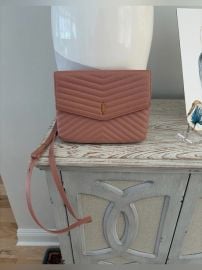 Thacker Bags Thacker New York Jenna Quilted Genuine Leather Crossbody Purse In Pink Poshmark at Poshmark