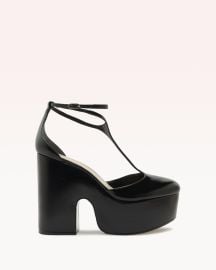 Thay 125mm Black Platform Pump Alexandre Birman at Alexandre Birman