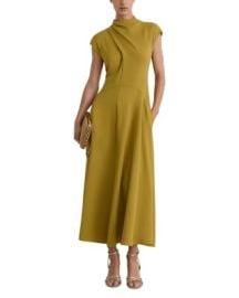 The Alma Gathered Midi Dress at Bloomingdales
