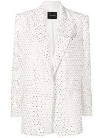 The Andamane Guia Crystal Embellished Blazer at Farfetch