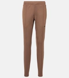 The Attico Logo Cotton blend Jersey Sweatpants at Mytheresa