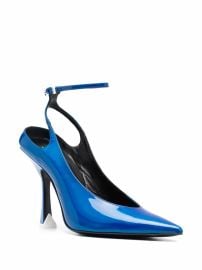 The Attico Slingback pointed toe pumps at Farfetch