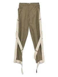 The Attico multi-string Trousers | Green | FARFETCH at Farfetch