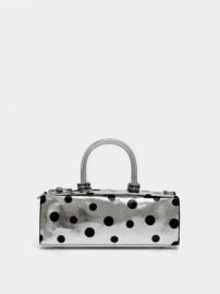 The Bar Structured Baguette · Silver Polka Dot at Nivv