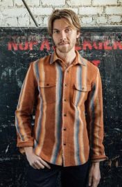The Brace Loose Weave Stripe - Baja Brown at Cave and Post