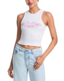 The Chin Up Crop Tank at Bloomingdales