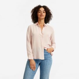 The Clean Silk Relaxed Shirt at Everlane