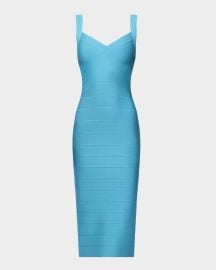 The Clio Bandage Midi Dress at Neiman Marcus