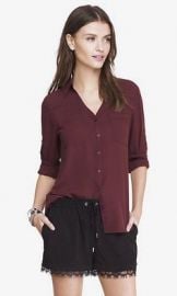 The Convertible Sleeve Portofino Shirt at Express