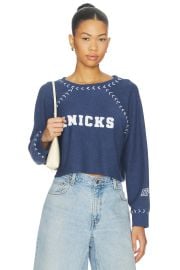 The Courtside Crop Sweatshirt at Revolve