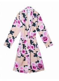 The Coveteur Long Sleeve Robe by Fleur Du Mal at Fleur Du Mal