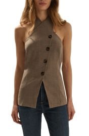 The Crossover Halter Vest at Nordstrom