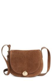 The Dakota Suede Saddle Crossbody Bag at Nordstrom