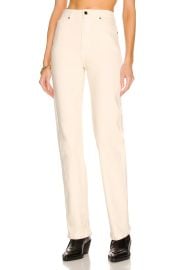 The Danielle High Waist Straight Leg Jeans by Khaite at Forward