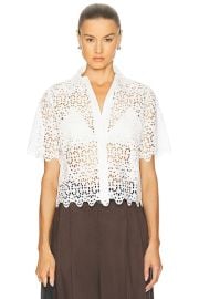 The Deco Eyelet Top at FWRD
