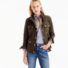 J.Crew The Downtown Field Jacket in Mossy Brown  at J. Crew