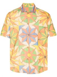 The Elder Statesman Khadi Printed Shirt - Farfetch at Farfetch