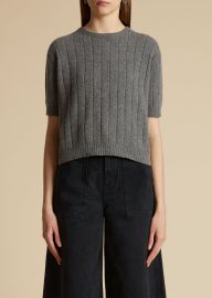 The Esmeralda Sweater in Sterling KHAITE at Khaite