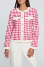The Farley Houndstooth Check Cotton Tweed Jacket at Nordstrom