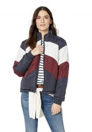 The Fifth Label  Atom Casual Graphic Stripe Puff Down Jacket at Amazon