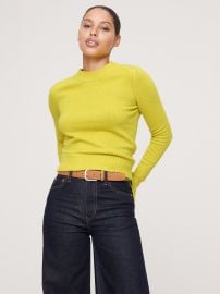 The Fireside Sweater in Merino-Cotton at Banana Republic