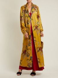 The Flower Queen silk robe at Matches