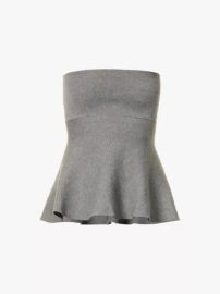 The Frankie Shop Agathe Strapless Bustier Top and Gabrielle Skirt at Selfridges