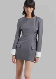 The Frankie Shop Eliza Padded Suit Dress at The Frankie Shop