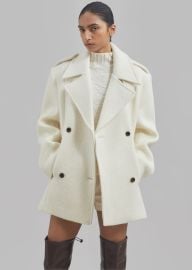 The Frankie Shop Esmae Wool Coat at The Frankie Shop