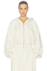The Full Zip Hoodie in Fleece at Revolve