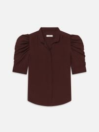 The Gillian Top -- Currant at Frame