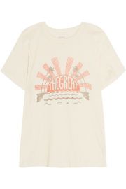 The Great   The Palm printed cotton-jersey T-shirt at Net A Porter