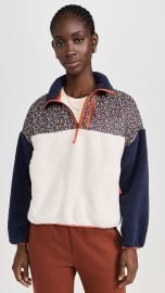 The Great Outdoors The Plush Colorblock Terrain Half Zip at Shopbop