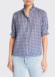 The Great The Cedar Plaid Shirt at Bergdorf Goodman