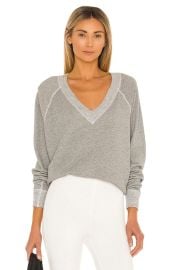 The Great The V Neck Sweatshirt at Revolve