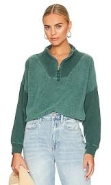 The Great Trail Sweatshirt In Green Grove at Revolve