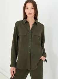 The Group by Babaton UTILITY BUTTON-UP   US at Aritzia