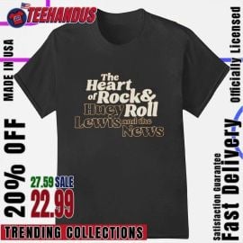 The Heart Of Rock And Huey Roll Lewis And The News Shirt hoodie sweater long sleeve and tank top at Tee Hand
