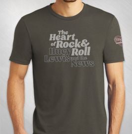 The Heart of Rock amp Roll Tee Tinman Merch Store at Tin Man Merch Store