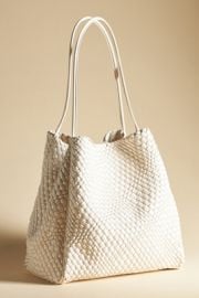 The Hollace Tote Woven Edition at Anthropologie