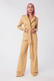 The House of LRampC LITA by Ciara Trench Jumpsuit in Stretch Twill Cotton at LITA by Ciara