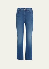 The Hustler Flood Fray Jeans at Bergdorf Goodman