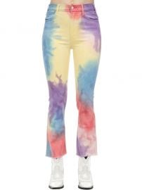 The Hustler Tie-Dye Ankle Cut Jeans by Mother at Luisaviaroma