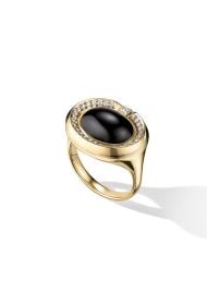 The Iced Onyx Rebel Signet at Cast